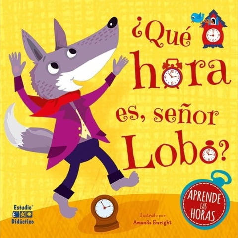 Edimat Libros - Que Hora Es Senor Lobo (Mini Libros)