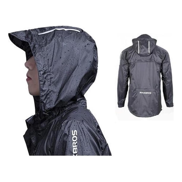 Chaqueta De Lluvia Rockbros, Impermeable Deportes Y Outdoor negro XL
