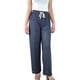 thumbnail image 3 of Pantalon Palazzo Acanalado Mujer Cintura Elasticada Verano Colores 369, 3 of 5