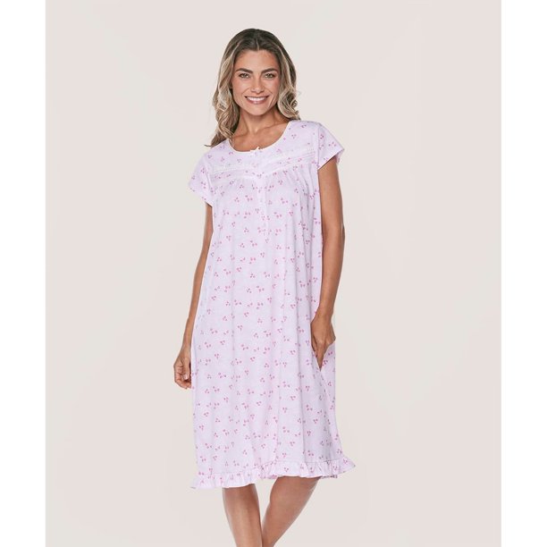 Camisa de dormir estampada | Frescura y Estilo Mediterráneo