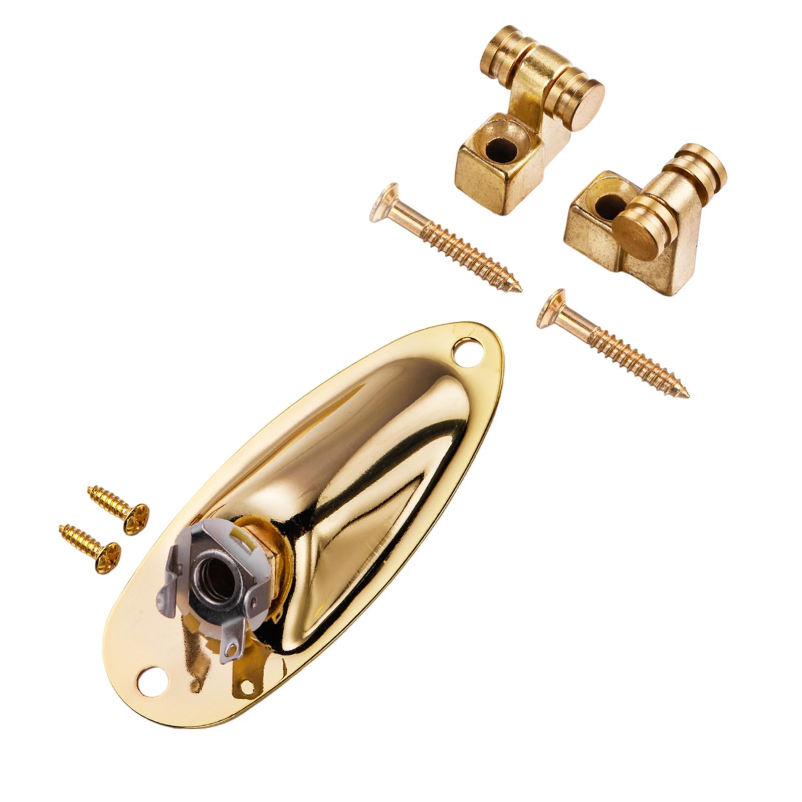 Bothyi - Rodillo De Guitarra, Árbol De Cuerdas, Herrajes Metálicos Con Conector Jack Cargado, Piezas De Placa Estilo A