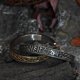 thumbnail image 3 of Pulsera Vikinga Runas Valtnut Titanio Hombre Caballeros, 3 of 3