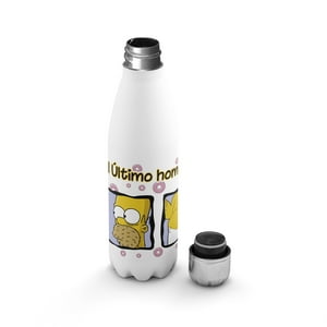 Creango - Botella Agua Termica Los Simpson 4 De Acero Inoxidable