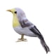 thumbnail image 1 of Pájaro artificial con plumas de gorrión real decoración de jardín casero 6, 1 of 3
