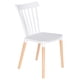thumbnail image 3 of Silla Windsor 83x46cm Madera y PP Blanco, 3 of 6