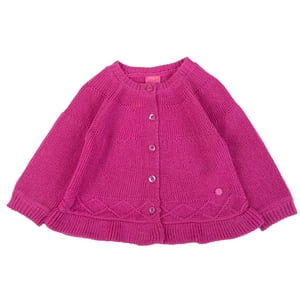 Chaleco Bebé Niña Fucsia Pillin