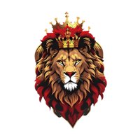 Bothyi - Escultura De Pared Colgante De Metal Con Forma De Cabeza De León Para Inauguración De La Casa