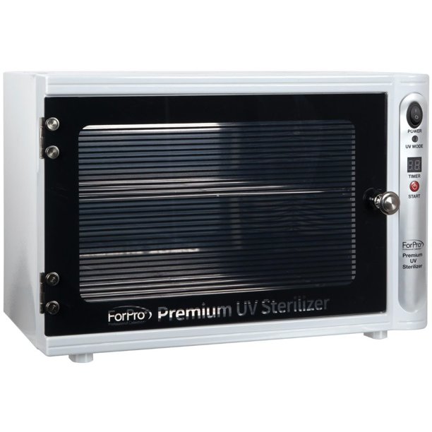 Máquina limpiadora de herramientas para uñas ForPro Professional con capacidad de 9 litros