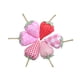 thumbnail image 4 of Bandeja de figuritas de fresas, decoración de tela, frutas, regalo ornamental, coleccionables hechos a mano, decoración de mesa en miniatura, 6 uds., 4 of 5