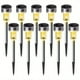thumbnail image 1 of 10pcs Solar Lights Outdoor, Stainless Steel LED Landscape Lighting Solar Powered Outdoor Lights Solar Garden Lights For Pathway, Walkway, Patio, Yard, Lawn, 1 of 5