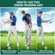 thumbnail image 2 of Ayuda de entrenamiento para swing de golf KALAUTO con clic retráctil, 2 of 6