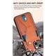 thumbnail image 3 of Funda Resistente para iPhone 15 con Tarjetero y Soporte, Diseño Magnético Marrón, 3 of 5