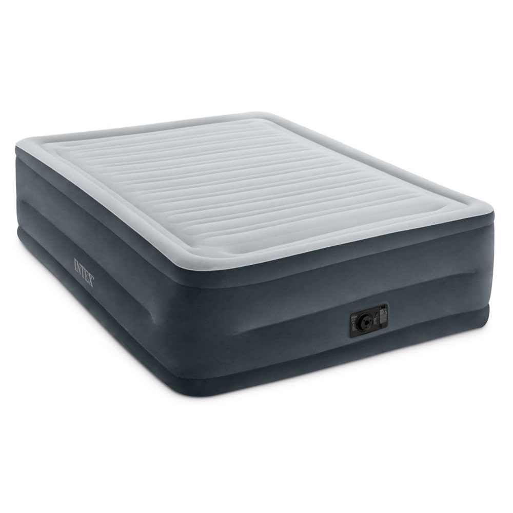 Intex - Colchón Inflable Eléctrico 2 Plazas 152X203X56 Cm Comfort Plush