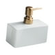 thumbnail image 2 of Dispensador De Jabón De Cerámica Moderno Botella De Loción Recargable Decoración Del Hogar Baño Blanco, 2 of 3