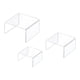 thumbnail image 1 of 3pcs Pantalla acrílica Pantalla de asados ​​de acrílico Soporte para ahorros de cupcakes de cupcakes Organizador de perfume para figuras de postres de, 1 of 5