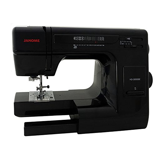 Máquina De Coser Janome Hd 3000 Be Black Edition Con Bonificación