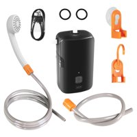 Magideal - Ducha Eléctrica Práctica Para Exteriores, Ducha De Campamento, Dispositivo De Baño Con Bomba, Ducha De Camping Portátil Para Limpieza De Ventanas De P Estilo A