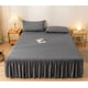thumbnail image 1 of Faldon para cama 1,5 plaza Color Gris, 1 of 1