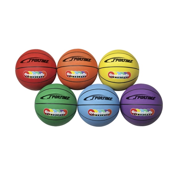 Baloncesto Sportime Gradeball Intermediate, 72,4 Cm, Juego De 6