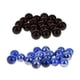 thumbnail image 2 of Paquete De 40 Canicas De Vidrio Surtidas De 16 Mm, Juego Tradicional, Juguete Negro/azul, 2 of 5