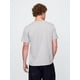 thumbnail image 2 of Camiseta GAP para hombre con logotipo gráfico tejida en gris jaspeado claro, talla S, 2 of 4