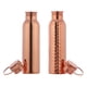 thumbnail image 2 of Set de Botellas de Agua de Cobre HealthGoodsIn 600 ml con Asa, 2 of 9