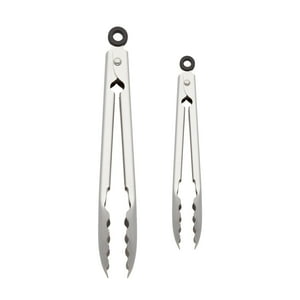 Pinzas Kitchenaid De Acero Inoxidable Con Bordes Festoneados, 18 Cm X 23 Cm