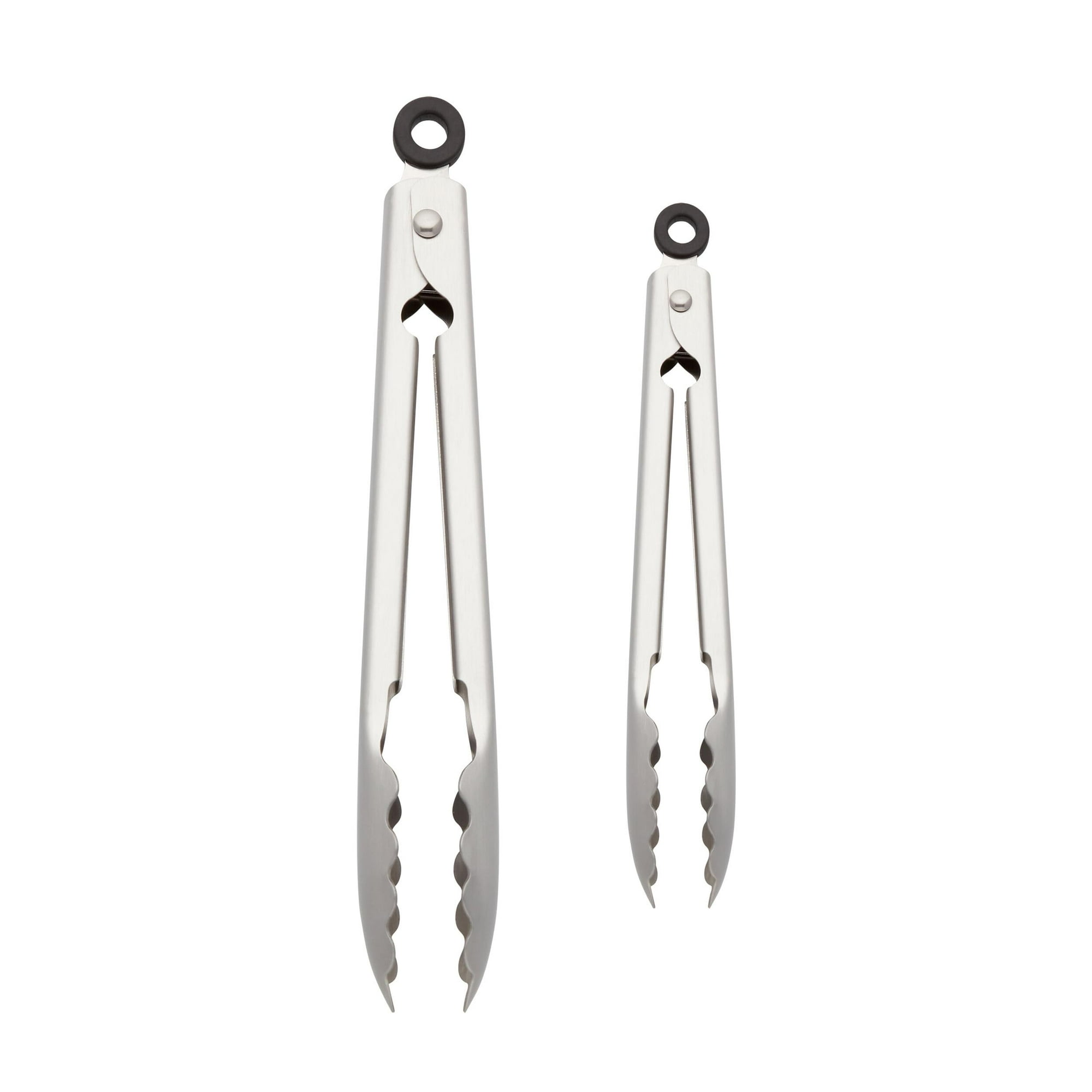 Pinzas Kitchenaid De Acero Inoxidable Con Bordes Festoneados, 18 Cm X 23 Cm