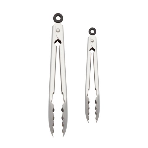 Pinzas Kitchenaid De Acero Inoxidable Con Bordes Festoneados, 18 Cm X 23 Cm