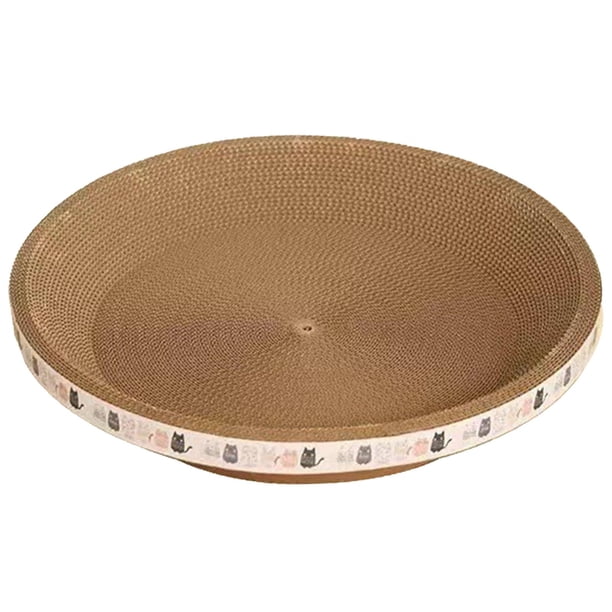 Tablero de rasguños de gatos Hecho de cartón, área para dormir para gatos, almohadilla de rastreo de gatos para gatos domésticos, capacitación de prot 45 cm x 9 cm