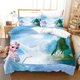 thumbnail image 1 of Frozen All Season Duvet Cover, Pillow Cover, Bedding Set, Super Soft Quilt Cover, Mermaid Quilt Set, Home Bedroom 2/3pcs Bed Sheets, 1 of 5