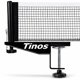 thumbnail image 1 of Red profesional de tenis de mesa Tinos, compatible con mesas de hasta 4,5 cm de grosor | Red de ping pong con abrazadera de tornillo y juego de postes | Ajuste de altura y tensión, 1 of 8