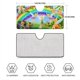 thumbnail image 4 of Campanita Parasol para Parabrisas Delantero Protector Plegable, Visera Solar para Auto Bloquea Rayos UV Mantiene tu Vehículo Fresco 130cm*70cm, 4 of 6