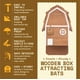 thumbnail image 3 of Bat House WildYard Big Bat Barn Junior, 2 cámaras, madera de cedro, 3 of 8