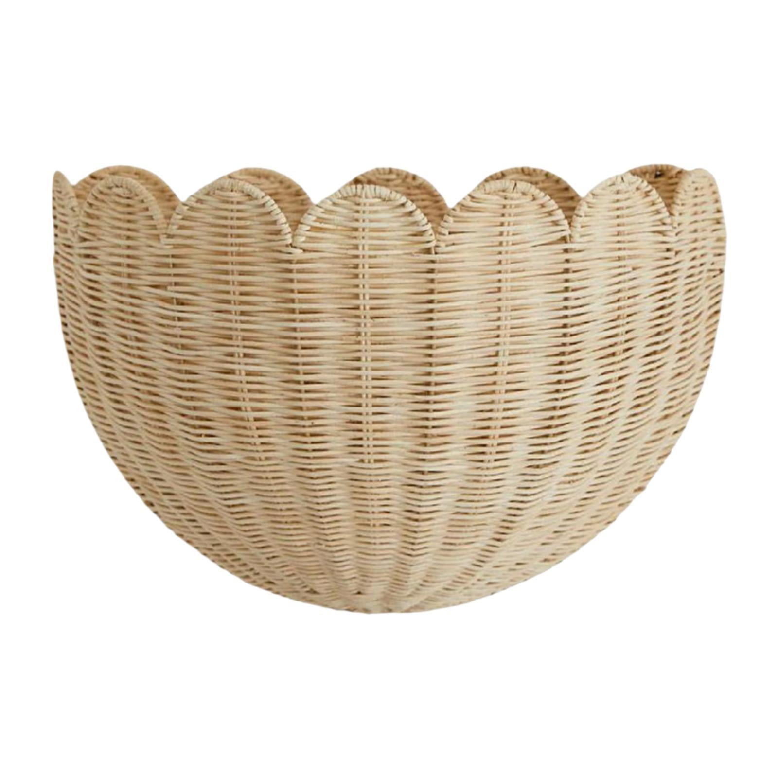 Bothyi - Cesta Colgante De Pared Tejida, Organizador Para Balcón, Restaurante Y Organización.
