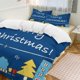thumbnail image 2 of Merry Christmas Hello Kitty 1 3 Pieces Duvet Cover Set Full Size Super Soft Fade Resistant Microfiber, 2 of 4