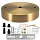 thumbnail image 1 of Kit de cubierta VTYXCTIGJ 12 cm dorado mate con cable de puesta a tierra UL, 1 of 7