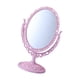 thumbnail image 1 of Espejo De Maquillaje De Escritorio Retro Europeo Para Escritorio De Dormitorio De Encimera Ovalado Rosa, 1 of 5