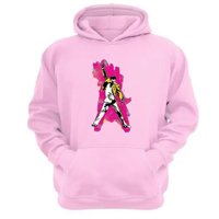 Genérico - Polerón Canguro Freddy Mercury Rosa Talla M Unisex