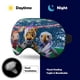 thumbnail image 5 of Maple Antifaz para dormir, máscara de ojos para dormir con correas ajustables, antifaz de poliéster opaco, bloquea la luz para reducir la hinchazón ocular, regalo de viaje, 5 of 6
