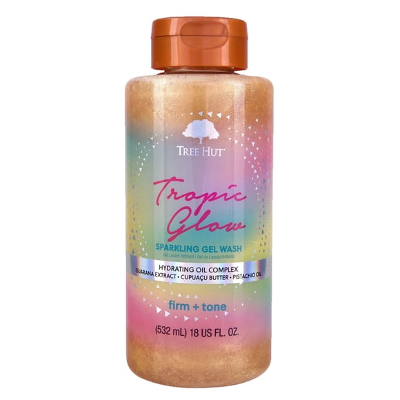 Gel de ducha corporal Tree Hut Tropic Glow, 532 ml