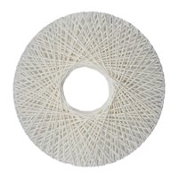 Fliperex - Circulo De Decoracion Colgante Hecho A Mano Living Terraza P Blanco