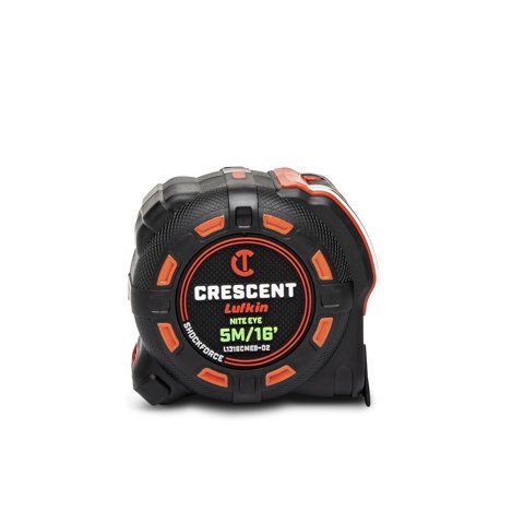 Cinta Métrica Crescent Lufkin Shockforce Nite Eye De 5 M/16 Pies