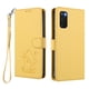 thumbnail image 1 of Samsung Galaxy S20 Funda Billetera con Ranuras para Tarjetas, Amarillo, 1 of 6