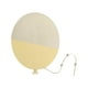 thumbnail image 1 of Pegatina de Pared Globo de Madera Amarillo, 1 of 3