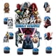 thumbnail image 1 of Set de 25 toppers para pastel y cupcakes de cumpleaños con temática de Star Wars, 1 of 4