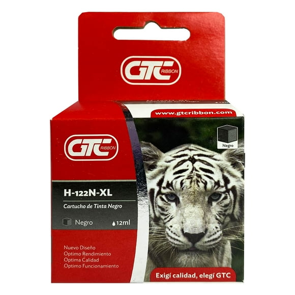 Cartucho Alternativo Negro Para H-122 Xl 122xl 20ML