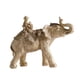thumbnail image 3 of Escultura Animal Estatuilla De Resina Gabinete Mono Montando En Elefante Estatua Dos Monos, 3 of 6