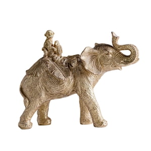 Magideal - Escultura De Resina De Animales, Figuritas Coleccionables, Decoraciones De Escritorio, Artesanía Decorativa, Estatua Para Dormitorio, Fiesta E Dos Monos