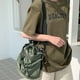 thumbnail image 4 of Bolso de hombro para mujer, pequeño, tipo cubo, de nailon, tipo tote, informal, tipo hobo., 4 of 7